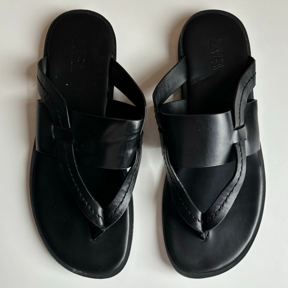 ZARA black sandals